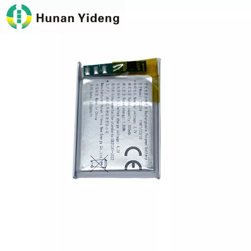 1.85Wh 702334 Molex Konnektörlü Özelleştirilmiş Pil