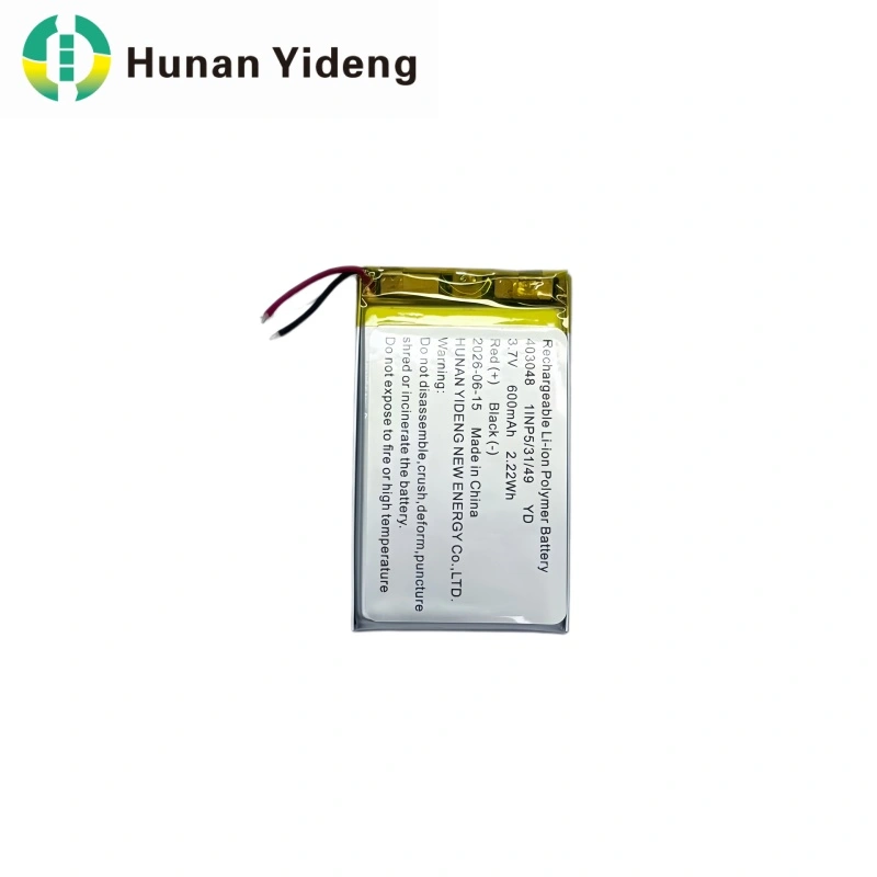 3.7V 450mAh 403048 Ultra İnce Lityum Polimer Pil Mini Lipo Hücresi 3.7V 450mAh 403048 Ultra İnce Lityum Polimer Pil Mini Lipo Hücresi