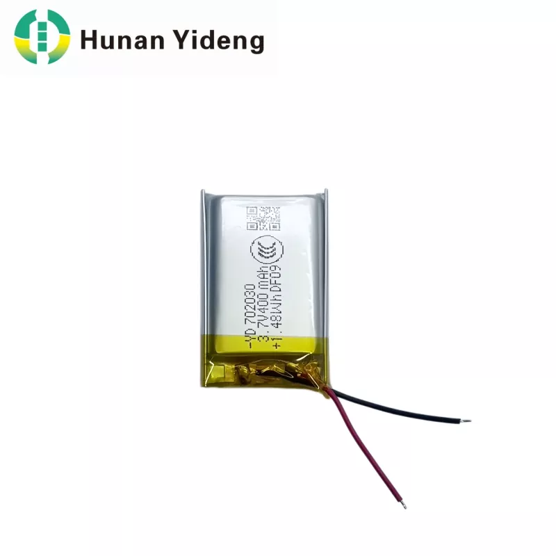 Tıbbi Cihaz, Lamba ve Fenerler için 400mAh Li-ion Prizmatik Pil