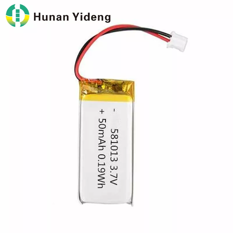 581013 3.7v 50mah Lityum Polimer Li Ion Lipo Pil