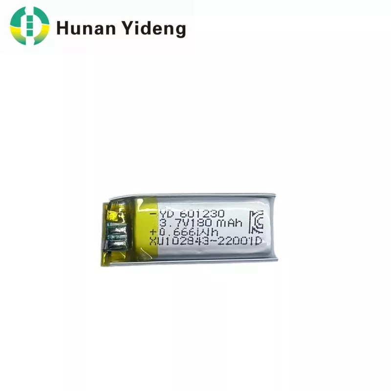 601230 Küçük Şarj Edilebilir Lityum Polimer Lipo Pil
