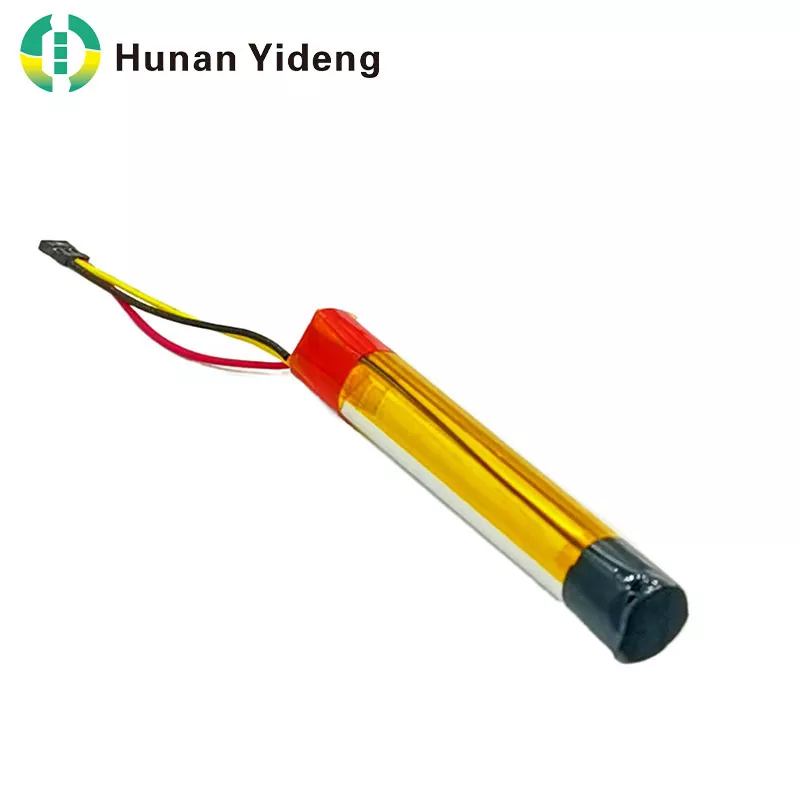 75500 3.7V 220mAh Küçük Silindirik Lityum İyon Şarj Edilebilir Piller