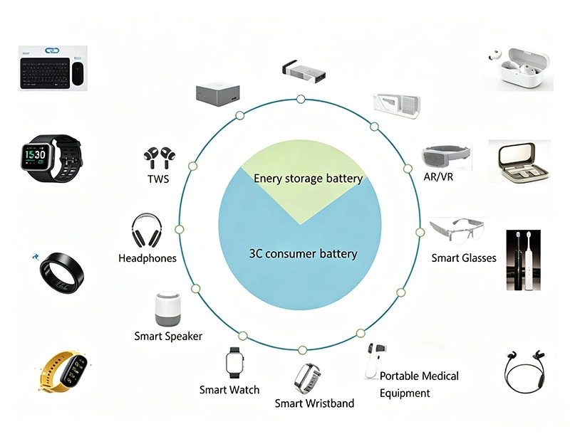 0.111Wh Rechargeable Battery with Mature Tech and Solid Quality for Sleep Trackers