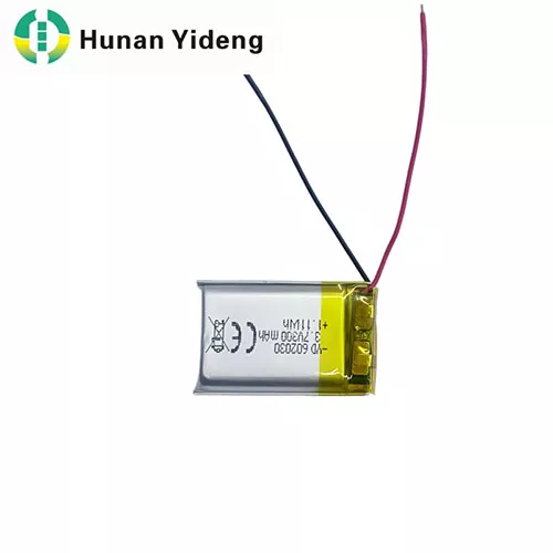 602030 3.7V 300mAh Li Polymer Battery for Smart Speaker