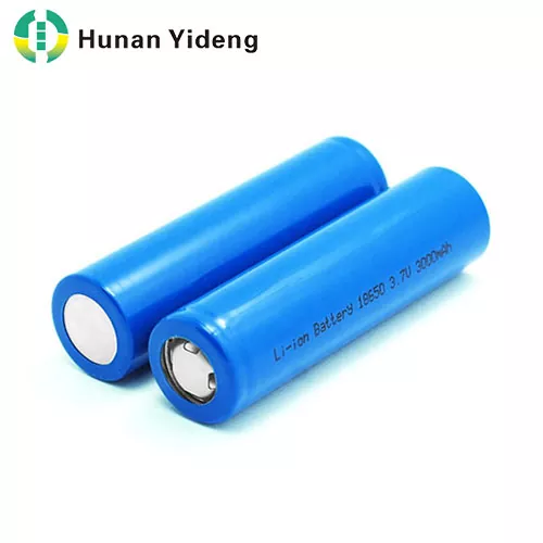 High Capacity 18650 Cylindrical Lithium Ion Battery 3.7V 3000mAh